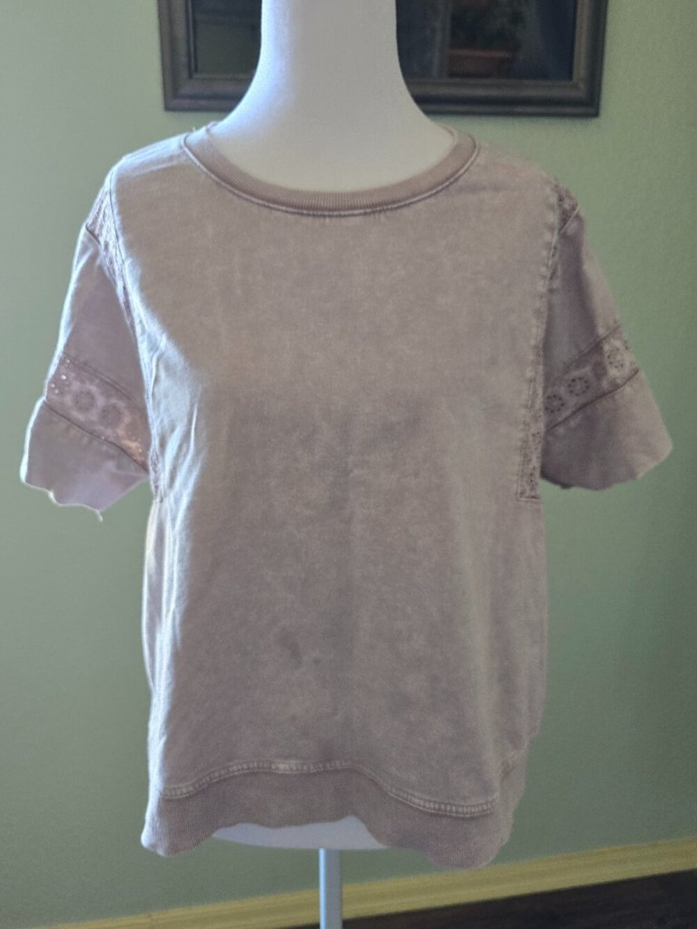Jane and Delancey Mineral Wash Sweatshirt